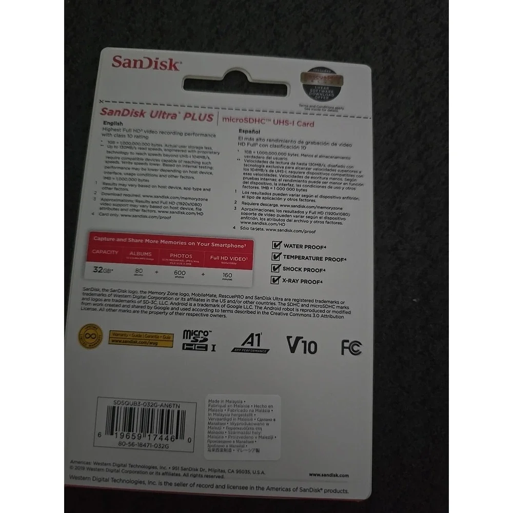 Sandisk Ultra Plus 32gb
